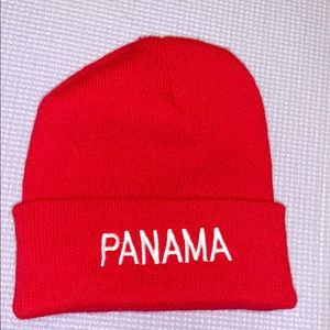 Panama Red beanie